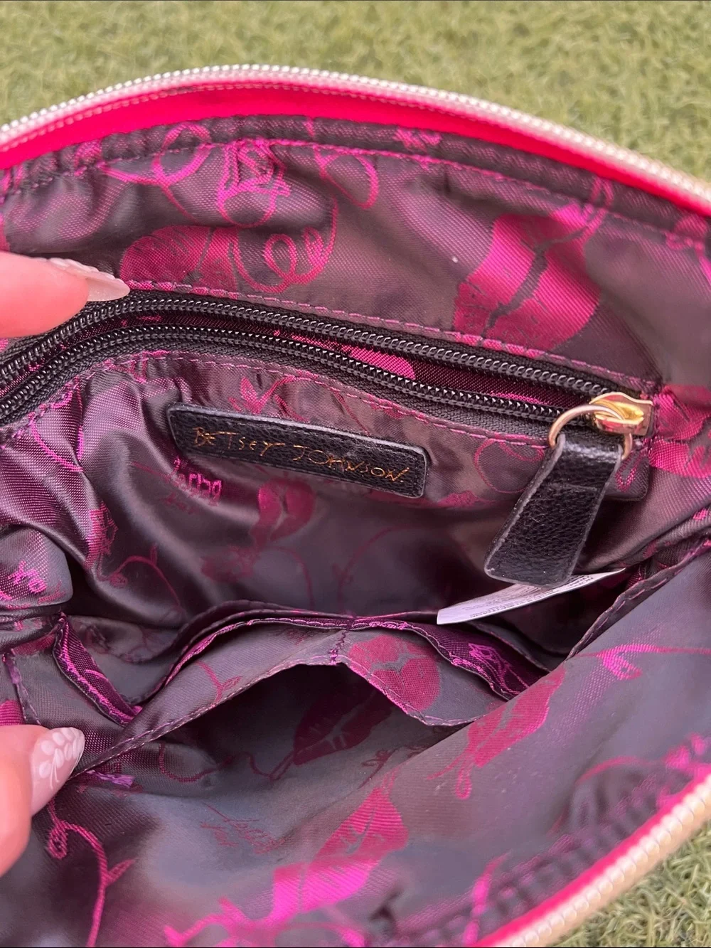 Betsey Johnson bright pink